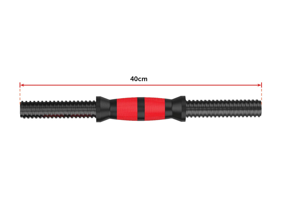 20kg Adjustable Rubber Dumbbell Set Barbell Home GYM Exercise Weights