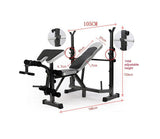 Multi Station Home Gym Weight Bench Press Leg Equipment Set Fitness Exercise - Extra Image