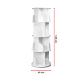 360-degree Rotating 4 Tier Display Shelf Bookcase Organiser - Extra Image
