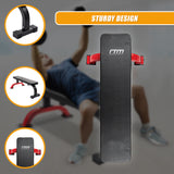 Fitness Flat Bench Weight Press Gym Home Strength Training Exercise - 45-Degree Angle