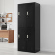 Four-Door Office Gym Shed Storage Locker