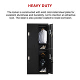 Four-Door Office Gym Shed Storage Locker - Extra Image
