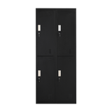 Four-Door Office Gym Shed Storage Locker