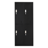 Four-Door Office Gym Shed Storage Locker - Extra Image