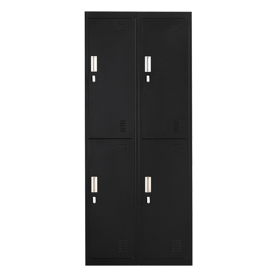 Four-Door Office Gym Shed Storage Locker