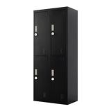 Four-Door Office Gym Shed Storage Locker