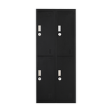 Four-Door Office Gym Shed Storage Locker - Extra Image