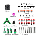 50M Hose Garden Irrigation System Plant Watering DIY Micro Drip Kits - Extra Image