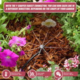 50M Hose Garden Irrigation System Plant Watering DIY Micro Drip Kits - Extra Image