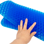 Gel Chair Seat Cushion For Lower Back Pain Pressure Relief Wheelchair Car Office
