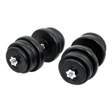 50KG Dumbbell Adjustable Weight Set - Rear View