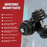 50KG Dumbbell Adjustable Weight Set - Extra Image