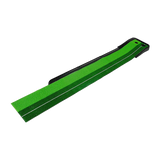 Indoor Practice Putting Green 2.5m Mat Inclined Ball Return Fake Grass 2 Holes