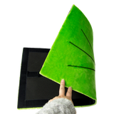 Golf Training Mat for Swing Detection Batting Golf Practice Training Aid Game - Top-Down View