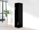 Black Two-Door L-shaped Office Gym Shed Storage Lockers