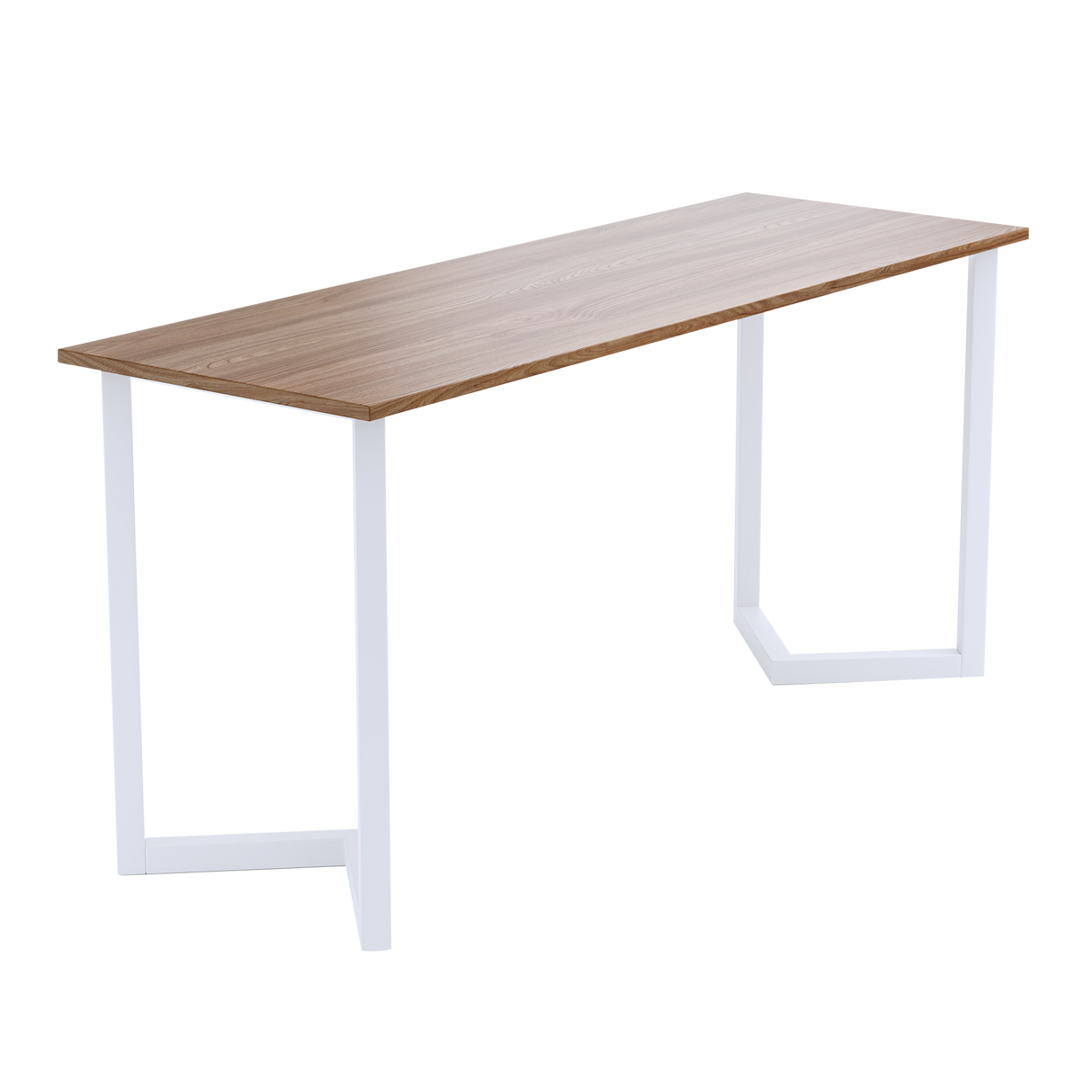 V Shaped Table Bench Desk Legs Retro Industrial Design Fully Welded - White