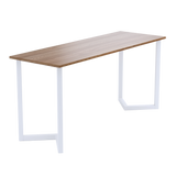 V Shaped Table Bench Desk Legs Retro Industrial Design Fully Welded - White