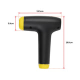 Massage Gun 4 Heads Massager Vibration Muscle Percussion Therapy Tissue - Low Angle