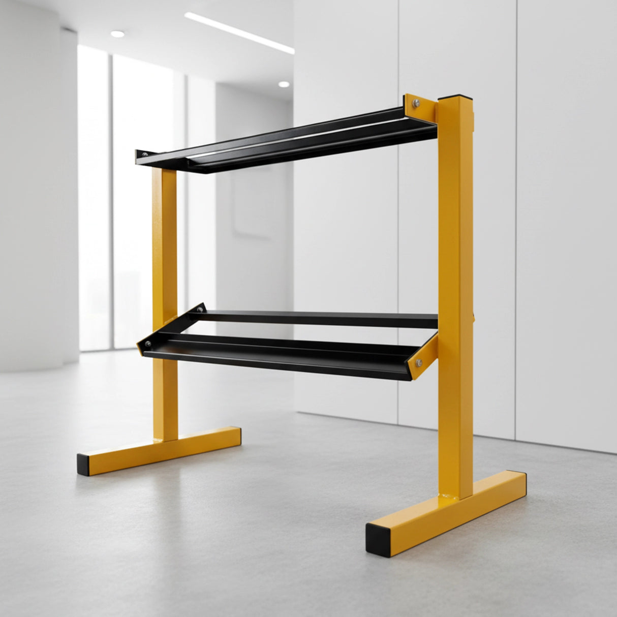 2 Tier Dumbbell Rack for Dumbbell Weights Storage