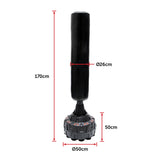 170cm Free Standing Boxing Punching Bag Stand MMA UFC Kick Fitness - Extra Image