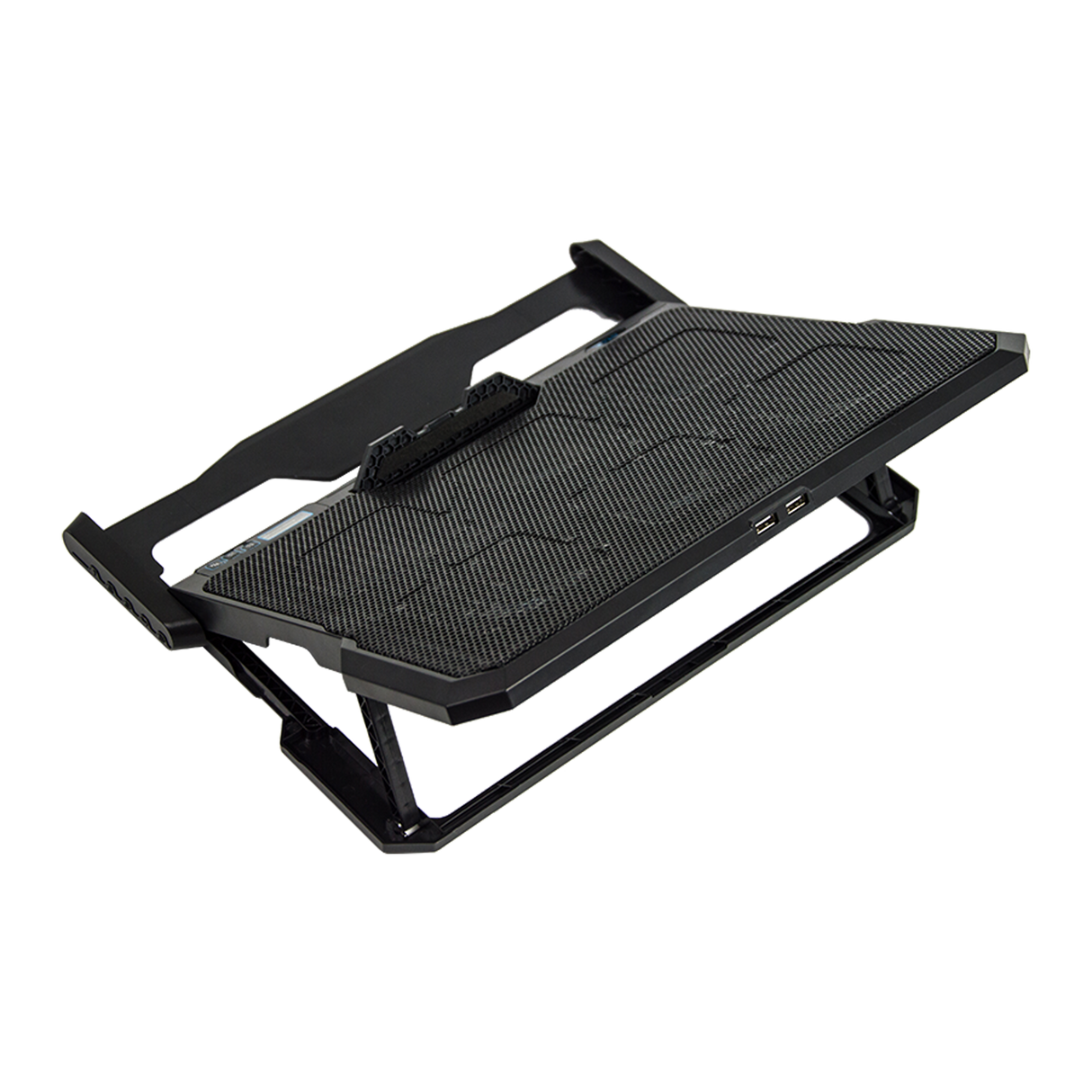Laptop Cooling Pad with Adjustable Fan Stand &ndash; Fits 11" to 17" Notebooks
