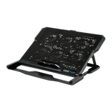 Laptop Cooling Pad with Adjustable Fan Stand &ndash; Fits 11" to 17" Notebooks