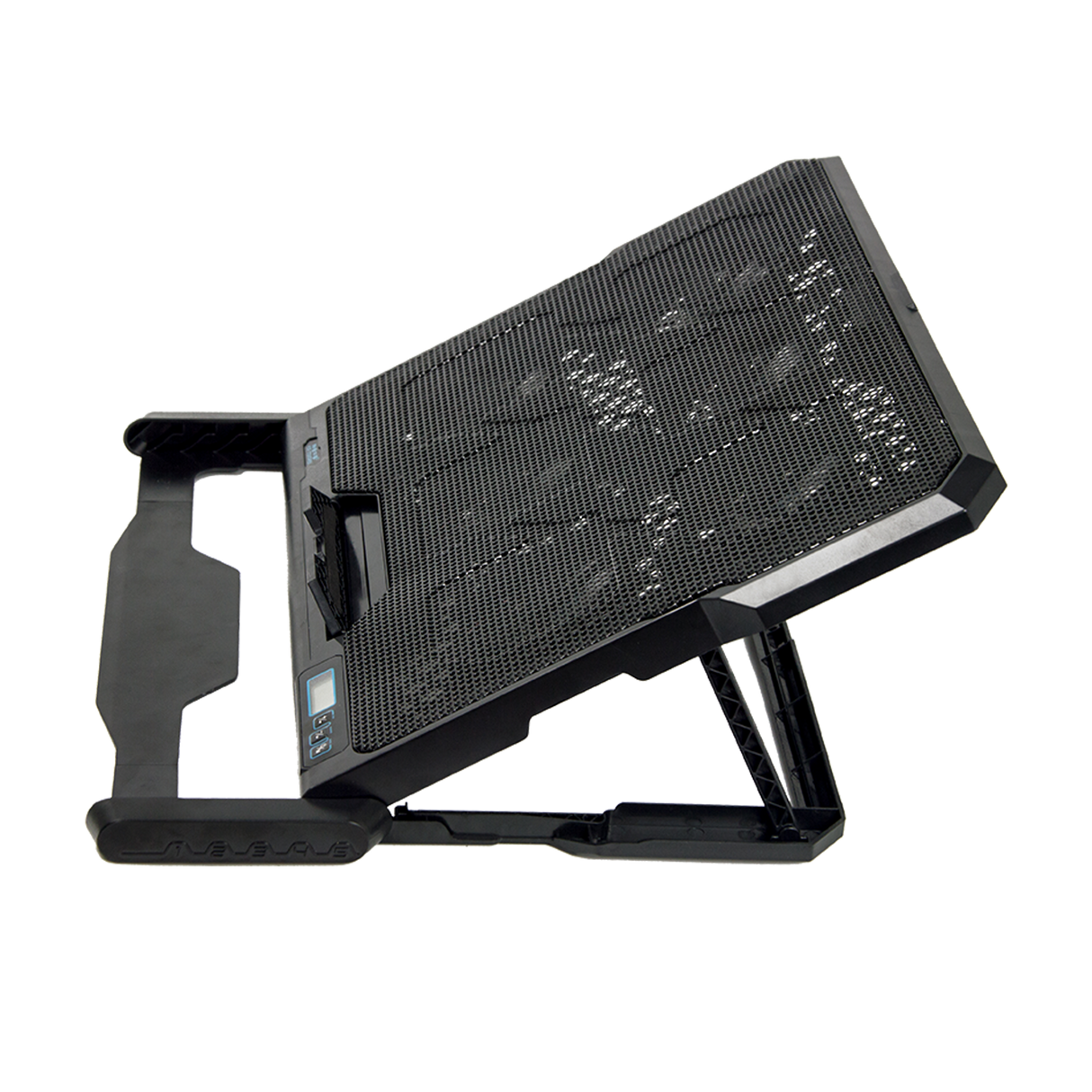 Laptop Cooling Pad with Adjustable Fan Stand &ndash; Fits 11" to 17" Notebooks