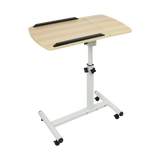 Computer Desk Home Folding Adjustable Removable Laptop Notebook Working Table - Side View