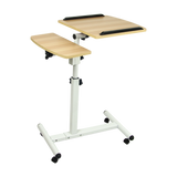 Computer Desk Home Folding Adjustable Removable Laptop Notebook Working Table - 45-Degree Angle