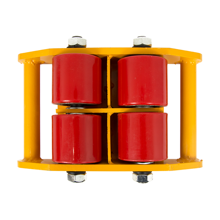 Heavy Duty Machine Dolly Skate Machinery Roller Mover Cargo Trolley 6T