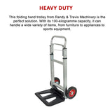 100kg Trolley Folding Hand Truck Sack Barrow - Extra Image