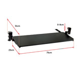 Clamp On Keyboard Tray 75cm W x 25cm D Extra Large - Extra Image