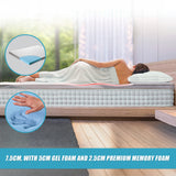 Queen Cooling Gel Memory Foam Mattress Topper &ndash; CertiPUR-US&reg; Certified Foam