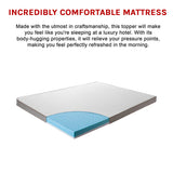 Queen Cooling Gel Memory Foam Mattress Topper &ndash; CertiPUR-US&reg; Certified Foam