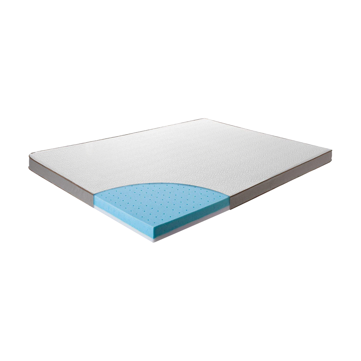 Queen Cooling Gel Memory Foam Mattress Topper &ndash; CertiPUR-US&reg; Certified Foam