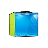 12'' LED Light Room Photo Studio Photography Lighting Tent Kit Backdrop Cube Box - Side View