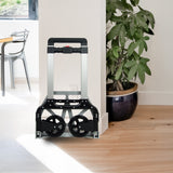 150KG Portable Cart Folding Dolly Push Truck Hand Collapsible Luggage Trolley - Front View