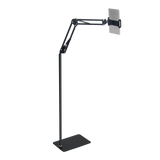 Hands Free Floor Stand Adjustable Bed Clip Holder For Tablet iPad iPhone Switch - 45-Degree Angle
