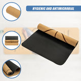 Natural Cork TPE Yoga Mat Sports Eco Friendly Exercise Fitness Gym Pilates