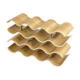 Wooden Wave Wine Rack/Creative Home Grape Wine Holder Shelf Cabinet/Bottle Rack - Extra Image