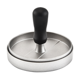 Large Round Hamburger Patty Maker Grill Press Burger Metal Mold Cooking Tools - Side View