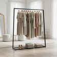 Commercial Clothing Garment Rack Retail Shop Black