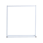 Commercial Clothing Garment Rack Retail Shop White