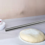 Professional Rolling Pin for Baking Premium 304 Stainless Steel Kitchen Rod