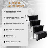 Folding Dog Car Boot Steps Ladder Lightweight Strong Pet Stairs - Extra Image