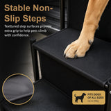 Folding Dog Car Boot Steps Ladder Lightweight Strong Pet Stairs - Extra Image