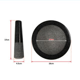 Large Pestle and Mortar Set Durable Granite Stone Spice & Herb Crusher - Extra Image