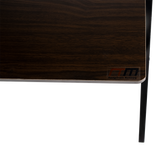 Folding Desk with Shelf Computer Laptop PC Table Side Home Office Furniture - Rear View