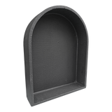 Shower Niche - Arch 450 x 350 x 90mm Prefabricated Wall Bathroom Renovation - Side View