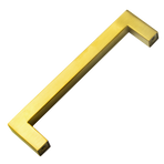 15x Brushed Brass Drawer Pulls Kitchen Cabinet Handles - Gold Finish 128mm